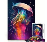 Le Puzzle de la méduse mystérieuse pour Adultes, 1000 pièces, Think Smart Toy, décoration Murale précise et Amusante 38x52cm