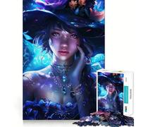 Le Puzzle de la sorcière pour Adultes, 1000 pièces, Think Smart Toy, décoration Murale précise et Amusante 50x75cm