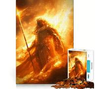 Le Puzzle Dieu 1000 pièces pour Adolescents, Jeu d'entraînement cérébral, activité Calme et créative, Cadeau attentionné 38x52cm