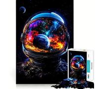 Le Puzzle du Casque d'astronaute, 1000 pièces, pour Adolescents, Jeu de réflexion, Moment de détente, qualité supérieure, 38x26cm