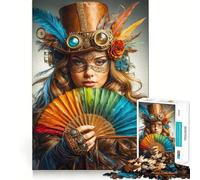 Le Puzzle Éclat mystérieux pour Adultes, 1000 pièces, pour stimuler la mémoire, Passer Un Moment agréable, à Assembler Selon Le Motif de la liste de souhaits du Père Noël 38x52cm