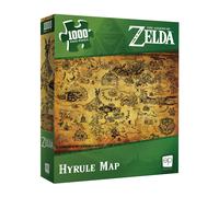 Le Puzzle En Bois De La Carte D'Hyrule De The Legend Of Zelda, 1000 Pièces