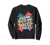 Le Puzzle est Une pièce pour Les Amateurs de Puzzle Complet Sweatshirt