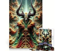 Le Puzzle Fractal Guardian de 1000 pièces pour Adolescents, Un Jeu Stimulant pour l'esprit, Un Passe-Temps Calme, Une découpe précise, Un Joli Cadeau 38x52cm