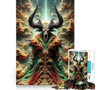 Le Puzzle Fractal Guardian pour Adolescents 1000 pièces, Un Jeu d'entraînement cérébral Simple et Amusant, Un Cadeau précieux 38x26cm