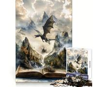 Le Puzzle La Chronique des Légendes de 1000 pièces pour Adultes, Jeu de réflexion, Divertissement d'intérieur, Bords précis, Objet de Collection 38x26cm