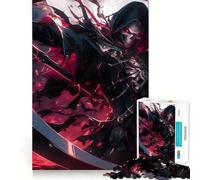 Le Puzzle La Faucheuse Rouge de 1000 pièces pour Adolescents Jeu de réflexion et d'entraînement cérébral Atelier d'écriture et de détente Cadeau attentionné 38x26cm
