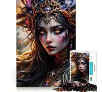 Le Puzzle La Reine des Elfes pour Adultes 1000 pièces Stimule la mémoire Apaisant et divertissant Découpe de qualité supérieure Cadeau attentionné 38x52cm