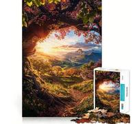 Le Puzzle l'appel du château de 1000 pièces pour Adolescents Un Jeu d'adresse pour stimuler Le Cerveau, Une activité d'évasion apaisante et Un Cadeau attentionné 50x75cm
