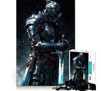 Le Puzzle Le Chevalier Azur pour Adolescents, 1000 pièces, Jouet cognitif, Loisir Silencieux, Bords de qualité supérieure, Cadeau de Noël 50x75cm