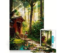 Le Puzzle Le Voyageur Perdu de 1000 pièces pour Adolescents améliore la mémoire, se détend et s’Amuse Bords Nets Cadeau Unique 50x75cm