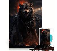 Le Puzzle L'emprisonnement des Loups de 1000 pièces pour Adolescents Un Jeu Stimulant et apaisant, idéal pour se détendre et s'amuser Découpe précise Joli Cadeau 38x52cm