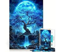 Le Puzzle Lunar Nexus de 1000 pièces pour Adolescents, Un Jeu d'exercice Mental pour Partager Un Moment de complicité, Une pièce de Collection Artistique découpée avec précision 38x52cm
