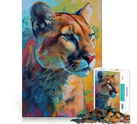 Le Puzzle Mobile Puma de 1000 pièces pour Adolescents, Un Jeu Stimulant l'esprit, Un Passe-Temps Calme, Une découpe précise, Un Joli Cadeau 50x75cm