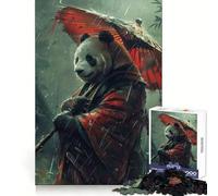 Le Puzzle mystérieux Panda de 1000 pièces pour Adolescents Jeu de réflexion et d'évasion apaisant Cadeau attentionné 38x26cm