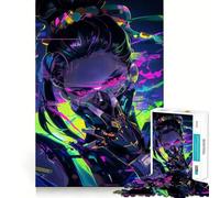 Le Puzzle Neon Muse de 1000 pièces pour Adolescents, Un Jeu de réflexion Simple et Amusant, aux découpes précises, idéal pour Les vœux du Père Noël 38x26cm