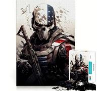 Le Puzzle Patriotique Commando de 1000 pièces pour Adolescents Un Jeu de mémoire Amusant et Relaxant à Assembler, pour Une agréable Surprise 38x52cm