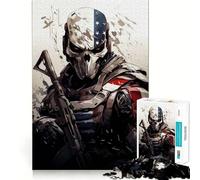 Le Puzzle Patriotique Commando, Un Puzzle Difficile de 1000 pièces pour Adultes, renforce la mémoire, soulage Le Stress, Bords de qualité supérieure, Une œuvre d'art 50x75cm