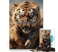 Le Puzzle Predator de 1000 pièces pour Adolescents, Jouet cognitif, Loisir Doux, Assemblage de Motifs, œuvre d'art 38x52cm