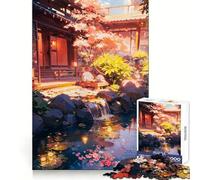 Le Puzzle Ryokan pour Adolescents, 1000 pièces, Jouet d'entraînement cérébral, Simple et Amusant à Assembler, Cadeau précieux 50x75cm