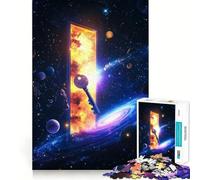 Le Puzzle Secret pour Adolescents 1000 pièces, Jeu de logique Pure, Silencieux, Calme, aux Lignes épurées, décoration Murale 50x75cm