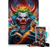 Le Puzzle Sinister Carnival pour Adolescents, 1000 pièces, améliore la mémoire, Divertissement Silencieux, Bords précis, Cadeau Artistique 38x52cm