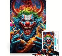 Le Puzzle Sinister Carnival pour Adolescents, 1000 pièces, Jouet cognitif, Loisir Silencieux, Bordure Premium, Cadeau de Noël 38x26cm