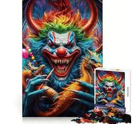Le Puzzle Sinister Carnival pour Adolescents, 1000 pièces, Jouet cognitif, Loisir Silencieux, Bordure Premium, Cadeau de Noël 38x26cm