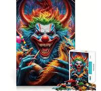 Le Puzzle Sinister Carnival pour Adultes, 1000 pièces, Think Smart Toy, décoration Murale précise et élégante 50x75cm