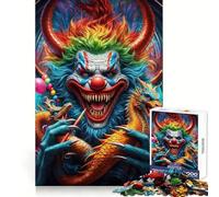 Le Puzzle Sinister Carnival pour Adultes, 1000 pièces, Think Smart Toy, décoration Murale précise et élégante 50x75cm