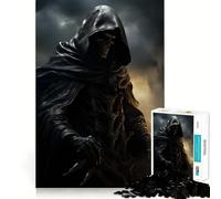 Le Puzzle Sombre de la Faucheuse de 1000 pièces pour Adolescents Jeu d'entraînement cérébral Atelier d'évasion Calme Cadeau attentionné 50x75cm