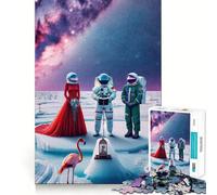 Le Puzzle surréaliste Le Mariage de 1000 pièces pour Adolescents Un Jeu d'imagination pour stimuler Le Cerveau, Un Cadeau apaisant et Original 50x75cm