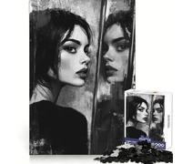 Le Puzzle The Second Self pour Adolescents, 1000 pièces, Jouet de logique Pure, Silencieux, Calme, aux Contours Nets, décoration Murale 38x52cm