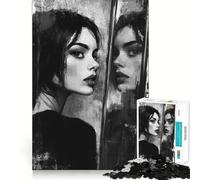 Le Puzzle The Second Self pour Adolescents, 1000 pièces, Jouet de logique Pure, Silencieux, Calme, aux Contours Nets, décoration Murale 38x52cm
