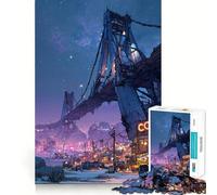 Le Puzzle The Shattered Crossing de 1000 pièces pour Adultes Un Jeu Mental apaisant et divertissant, Une idée Cadeau d'anniversaire de qualité supérieure 38x26cm