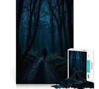 Le Puzzle The Whispering Woods de 1000 pièces pour Adolescents, Jeu de réflexion, activité à la Maison, découpe de qualité supérieure, Cadeau du Père Noël 38x26cm