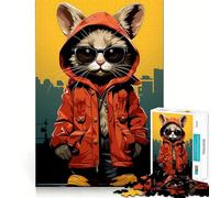 Le Puzzle Ultime Ghetto Mouse pour Adolescents 1000 pièces, Un Jeu d'entraînement cérébral Simple et Amusant, Un Cadeau précieux 38x52cm