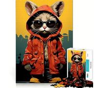 Le Puzzle Ultime Ghetto Mouse pour Adultes, 1000 pièces, Think Smart Toy, décoration Murale précise et Amusante 38x26cm