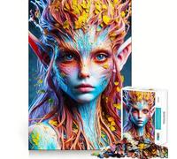 Le Puzzle Verdant Muse pour Adolescents, 1000 pièces, Jouet Intelligent et apaisant, découpe Facile, 38x52cm