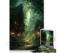 Le Puzzle Whispering Vale pour Adultes, 1000 pièces, Think Smart Toy, décoration Murale précise et élégante 50x75cm