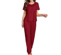 Le pyjama Joker pour femme peut être porté à l'extérieur avec des costumes d'été simples, confortables et décontractés pour femmes européennes et américaines., Couleur 1#, L