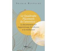 Le quadruple placement de l'attention: Le discernement par l'apprentissage, la réflexion et la méditation