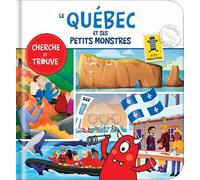 Le Québec et ses petits monstres - Corinne Delporte - Crackboom - cartonné - Jeux livres objets