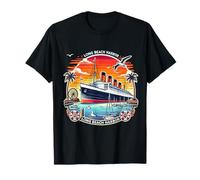 Le Queen Mary Long Beach - paquebot historique T-Shirt