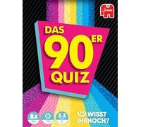 Le Quiz des années 90 - Jeu de Questions nostalgique avec 200 Questions sur la Musique, la TV et Le culte des années 80, 2 Joueurs, Convient à partir de 12 Ans