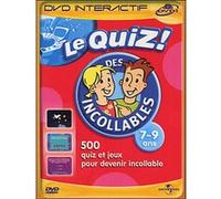 Le Quiz des Incollables – DVD interactif – 7-9 ans – Universal Music Group