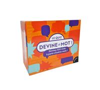 Le quiz Devine le mot ! Devinez 500 mots à partir d'autres mots ! - Stéphanie Bouvet - Marabout - Boîte ou accessoire - Jeux livres objets