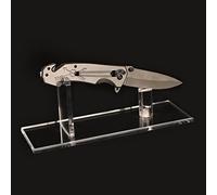 Le rack à couteaux est utilisé pour la survie d'une famille, les tactiques, la décoration des couteaux en extérieur. (Transparent 2 sets)