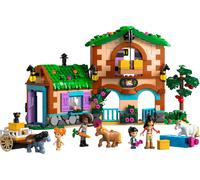 LEGO Friends Le Ranch et Les Écuries des Poneys - Jouet de Construction avec Figurines de Chevaux, 4 Mini-Poupées & 1 Chat - Accessoires Amusants - Cadeau Original pour Fille dès 7 Ans 42654