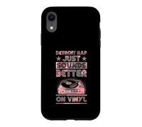 Le Rap de Detroit Sonne Tout Simplement Mieux sur Vinyle Coque pour iPhone XR